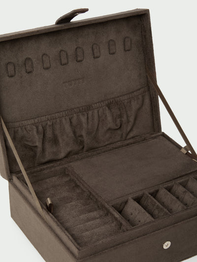 Tutti & Co Ritual Large Suede Jewellery Box