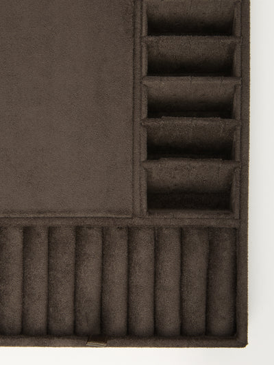Tutti & Co Ritual Large Suede Jewellery Box