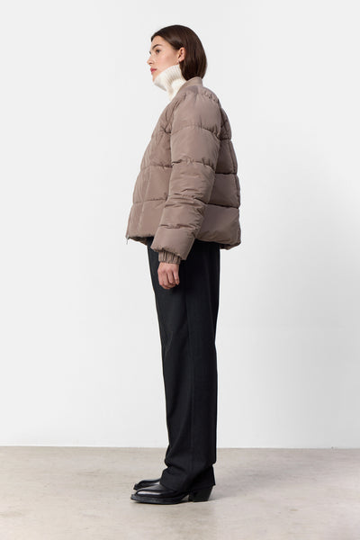 Levete Room Hope Jacket in Taupe Gray