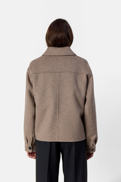 Levete Room Owa Jacket in Taupe Gray