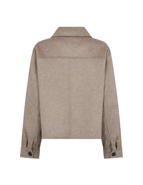 Levete Room Owa Jacket in Taupe Gray