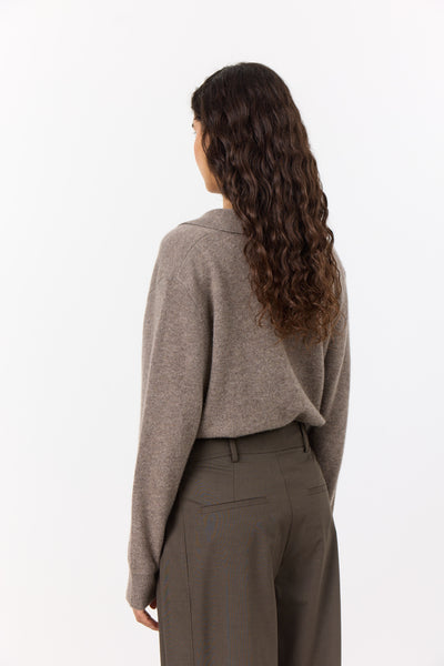 Levete Room Eloise 5 Pullover in Aluminium