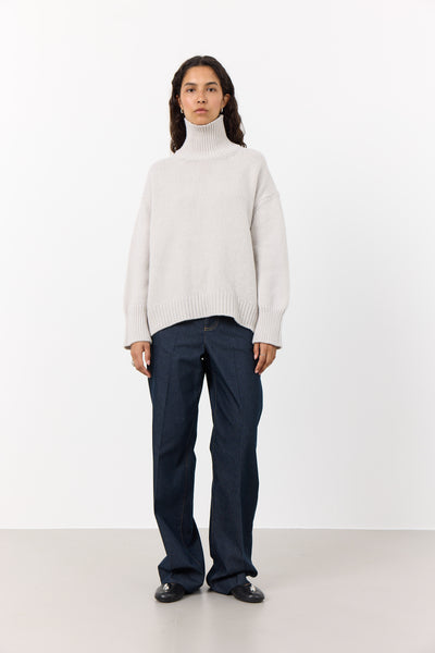 Levete Room Perle Pullover in Silver Lining