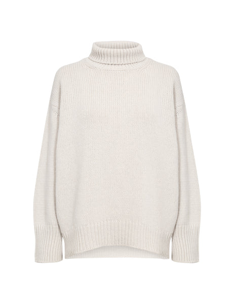 Levete Room Perle Pullover in Silver Lining