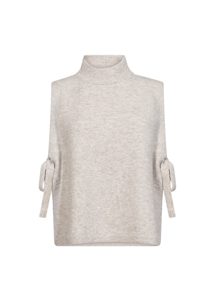 Soya Concept Orlean 16 Waistcoat in Light Sand Melange 33869