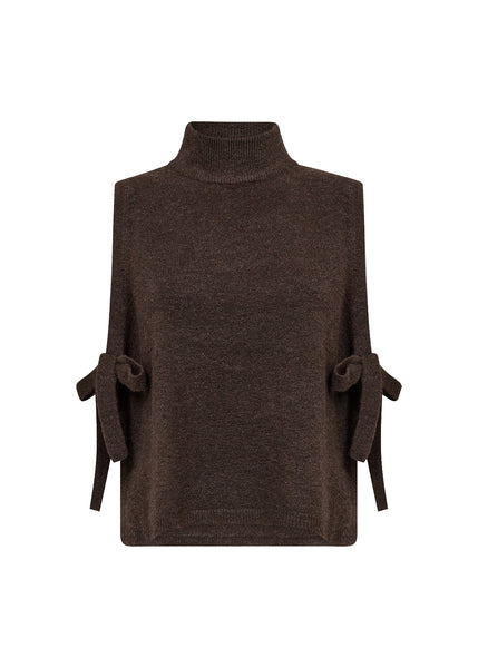 Soya Concept Orlean 16 Waistcoat in Chocolate Plum 33869