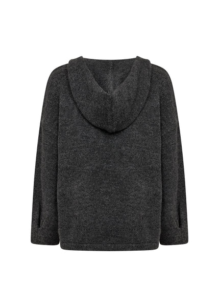 Soya Concept Herla 4 Cardigan in Dark Earth Melange 33877