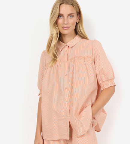 *LAST ONE!* Soya Concept Emmelin 2 Shirt in Papaya  40664