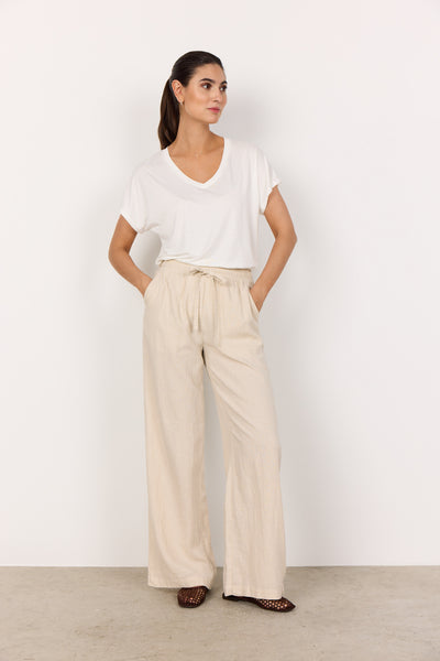 Soya Concept Ina 61-C Trousers in Sand
