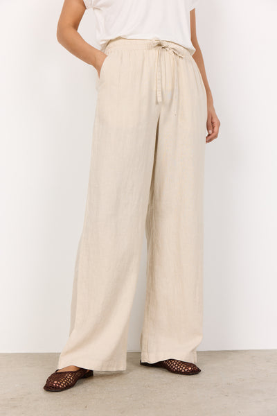 Soya Concept Ina 61-C Trousers in Sand