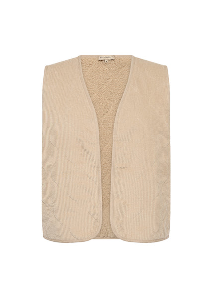 Soya Concept Bindi 17 Waistcoat in Sand 41366