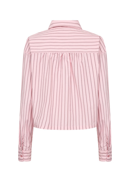 Soya Concept Bardot Shirt in Rose 41553