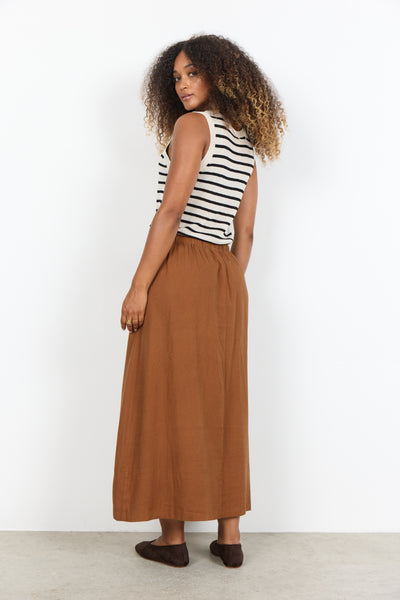 Soya Concept Ina 72 Skirt in Toffee
