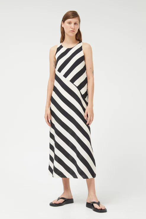 Compania Fantastica Long Striped Dress 11014