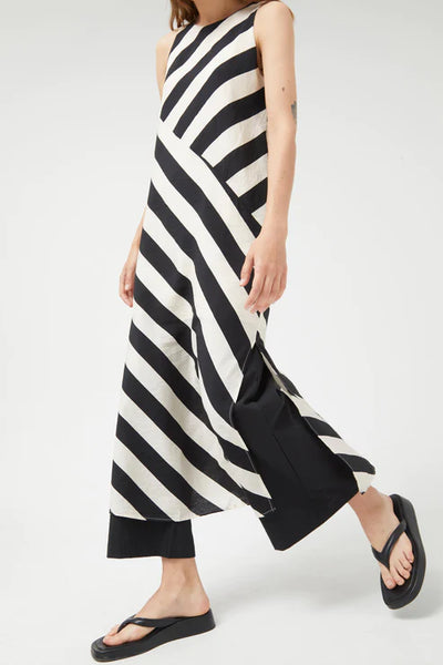 Compania Fantastica Long Striped Dress 11014