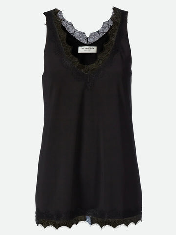 Rosemunde Billie Cami Top in Black 4220