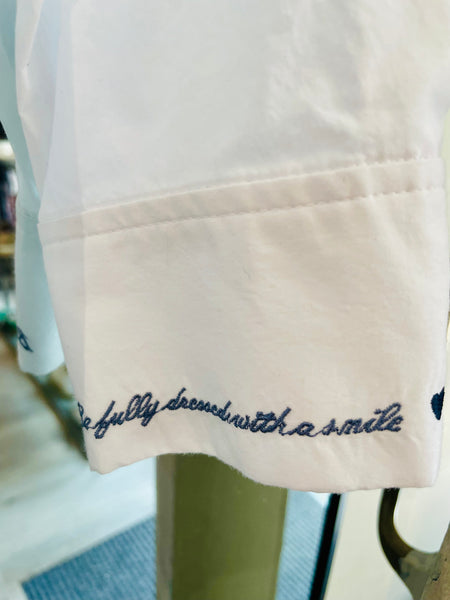 Gustav Carmen White Shirt