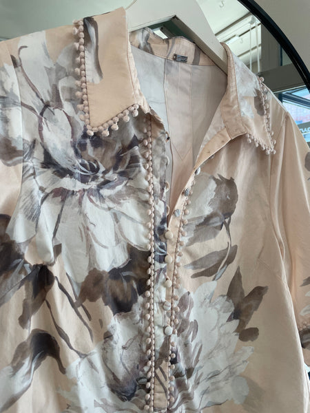 Gustav Bayanna Blouse in Dust Print