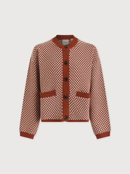Varley Elmwick Knit Jacket in Maple