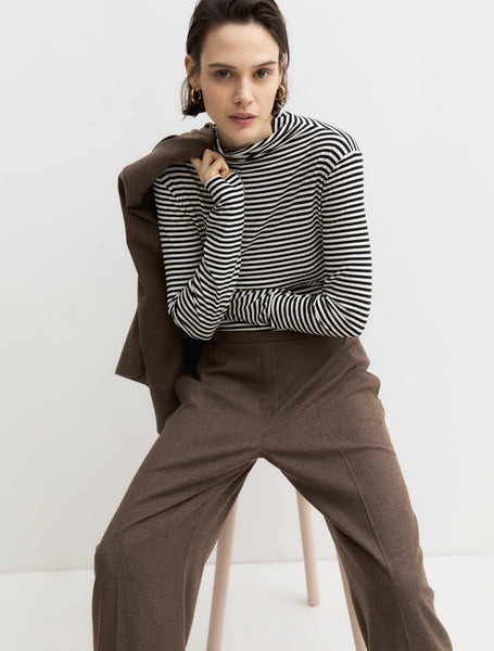 Emme Leva Trouser in Turtledove