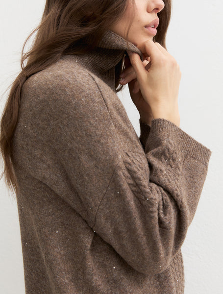 Emme Camera Jumper in Turtledove