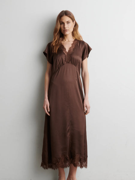 Second Female Laceria Lace Dress in Carafe