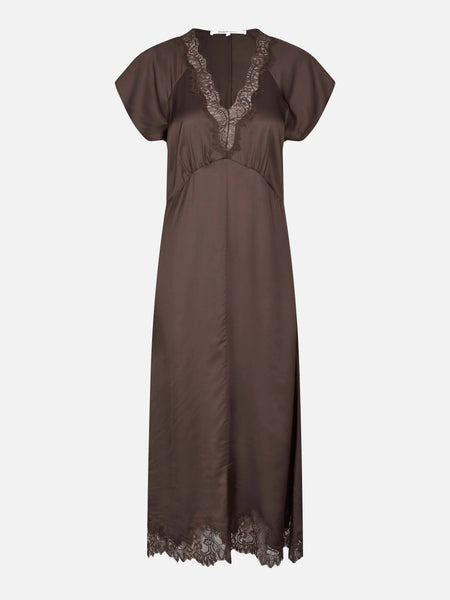 Second Female Laceria Lace Dress in Carafe