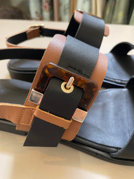 Dansi Napa Negro Napa Cuervo Sandal 8312