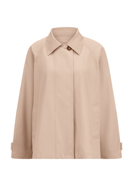 Riani Outdoor Trench Jacket in Straw