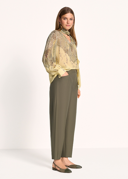 Riani Blouse in Honey Patterned