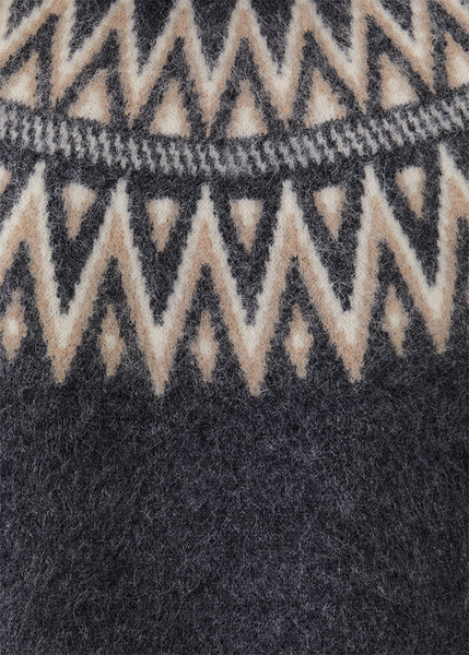 Riani Pullover in Coal Patterned