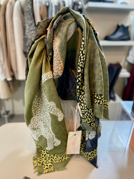 Ombre Scarf Khaki Instinct OM 26134