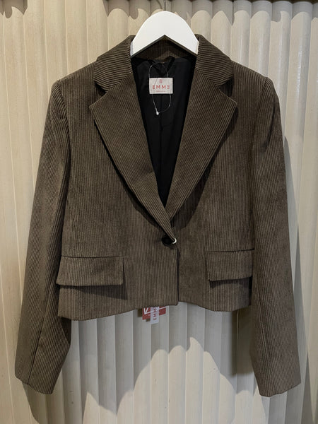 Emme Gabbia Jacket in Otter