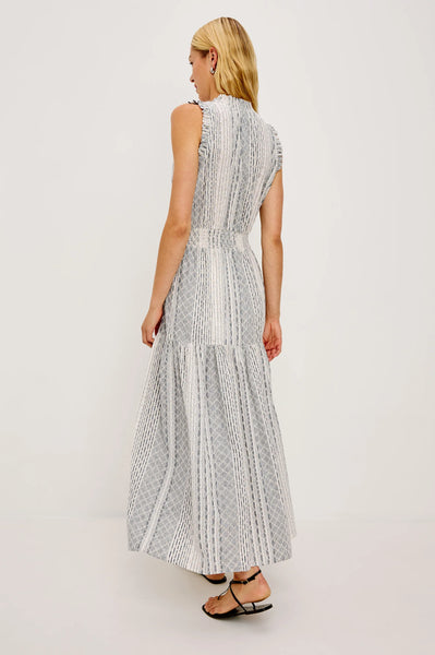 Rails Alessi Dress in Striped Eyelet