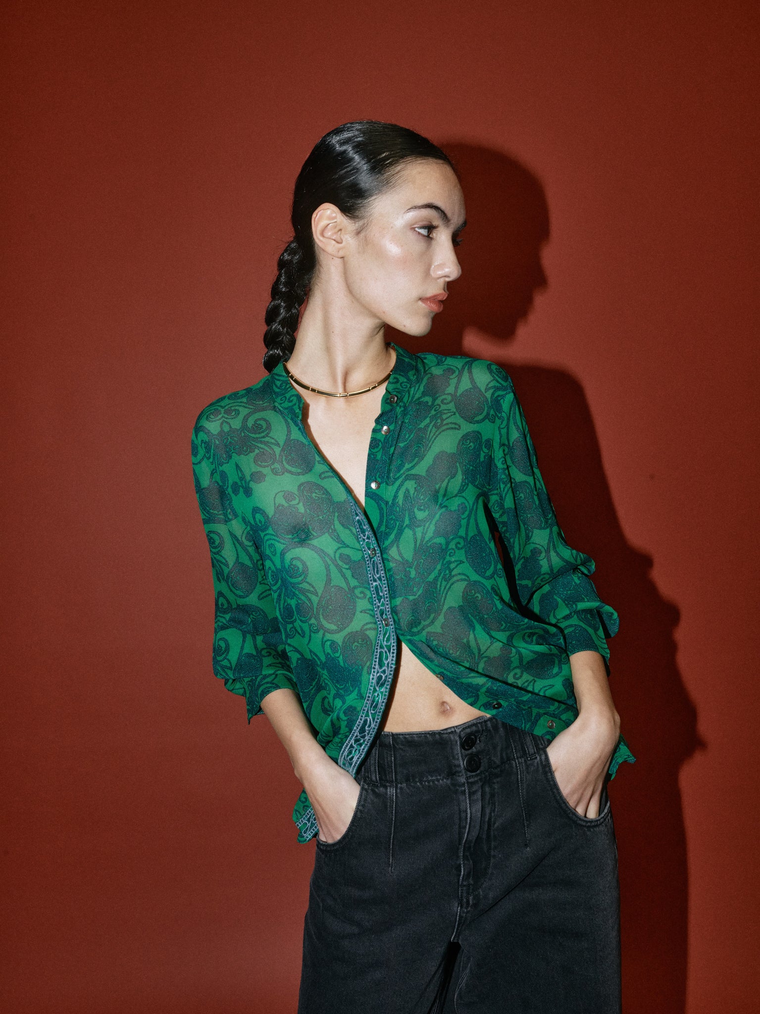 Heyanno Alive Air Shirt in Garden Green