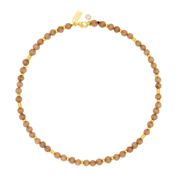 Talis Chains Jaipur Choker - Smoky Quartz