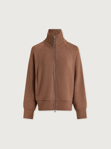 Varley Tyde Zip Jacket in Golden Bronze