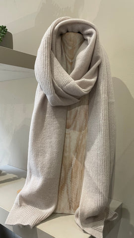 Seeberger Cashmere Scarf in Pebble 19145-0