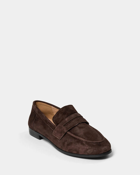 Sofie Schnoor Agathesw Loafer in Dark Brown