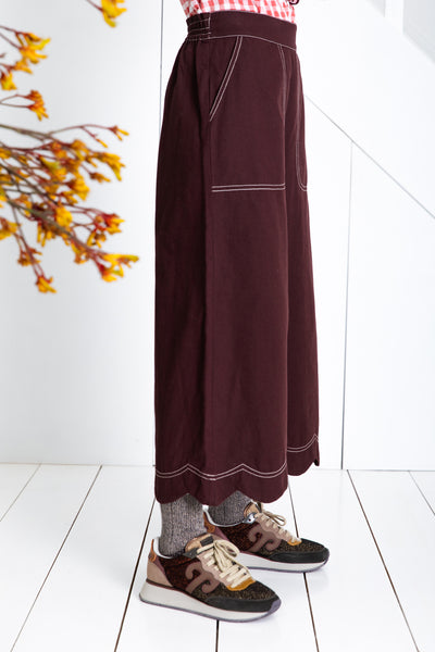 Bonté Aide Trouser in Chocolate