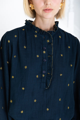 *LAST ONE!* Bonté Anais Shirt in Midnight