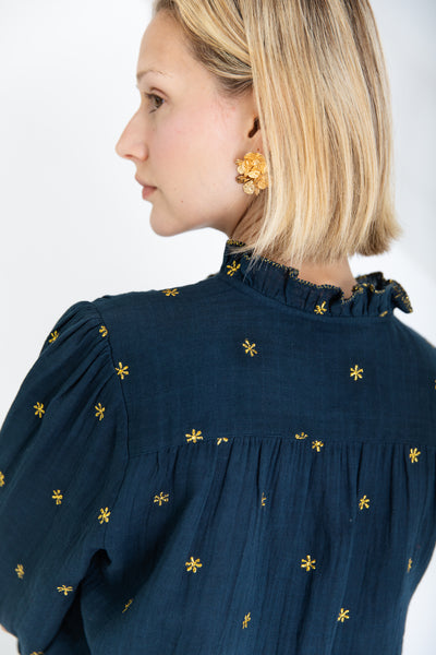 *LAST ONE!* Bonté Anais Shirt in Midnight