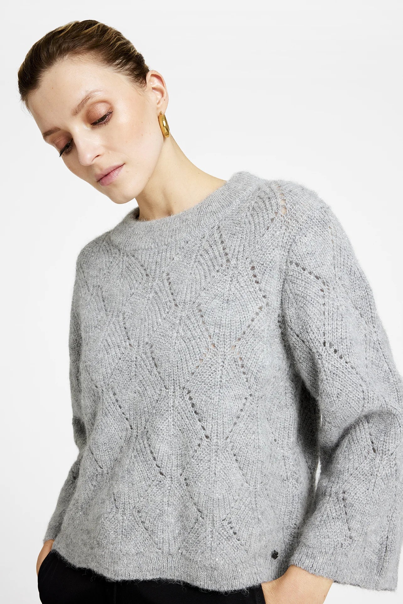Gustav Amola Jumper in Grey