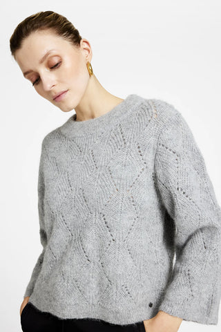 Gustav Amola Jumper in Grey