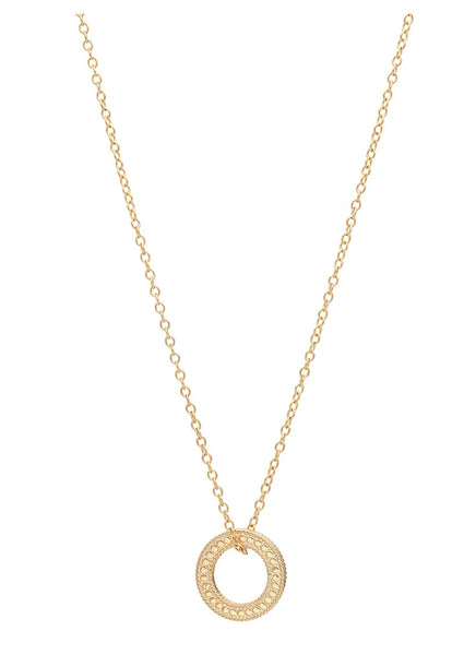 *LAST ONE!* Anna Beck Open Circle Necklace 0626N-GLD in Gold