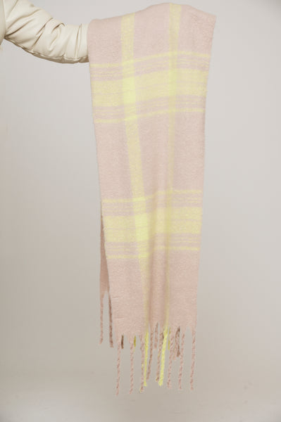 Rino & Pelle Aria Scarf in Powder Lemony