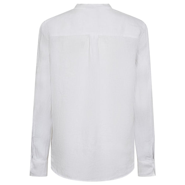 Mos Mosh Martina Linen Shirt in White