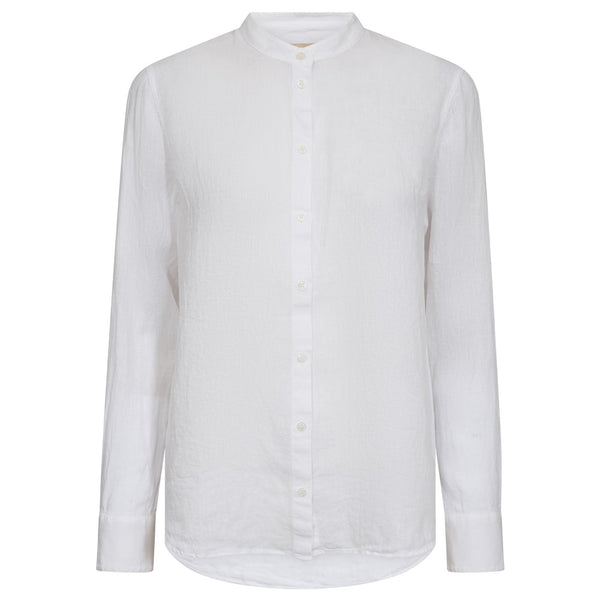 Mos Mosh Martina Linen Shirt in White