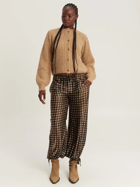 Me369 Mare Cardigan in Brown