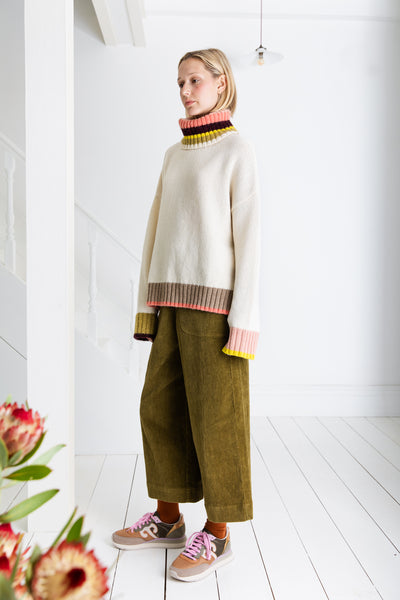 Bonté Bailey Jumper in Winter White Multi